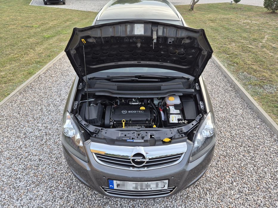OPEL ZAFIRA B LIFT / 1.8 benzyna 140KM / 2x PDC, klima / 2kpl KÓŁ / Zarej.PL