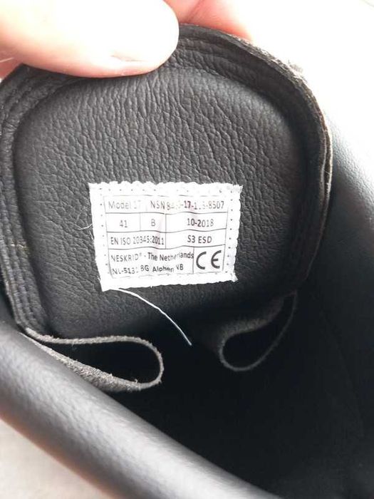 Botas Neskrid para Bombeiros, Guarda florestais, Vigilantes, PSP.