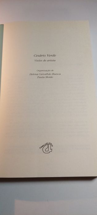 Cesário Verde, Visões de Artista (2007, 1ª edição)