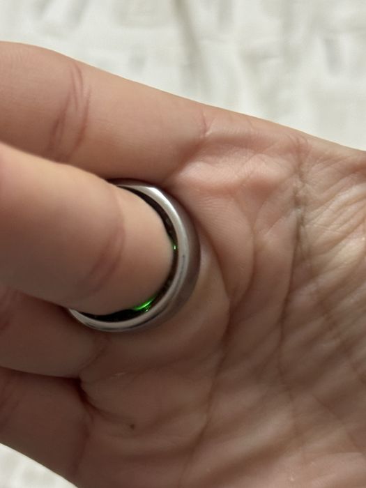 Oura ring 3 horizon silver size 8