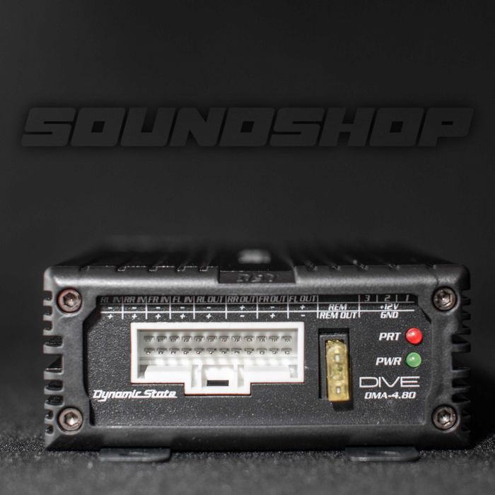 Wzmacniacz 4-kanałowy Dynamic State DIVE DMA-4.80 (Plug & Play)