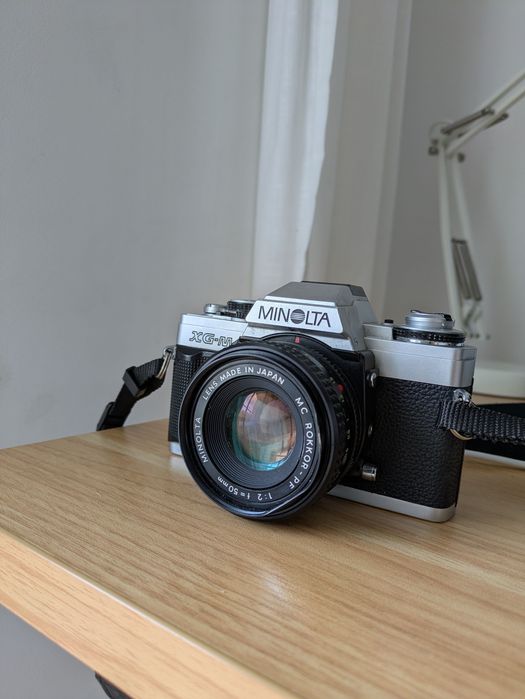 Câmera Minolta xg m