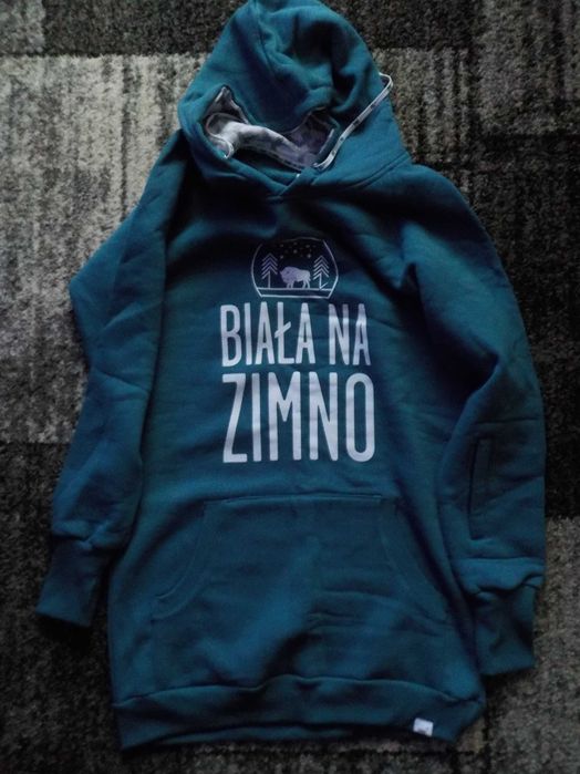 Bluza, czapka ZIMNO, komplet, nówka, okazja!