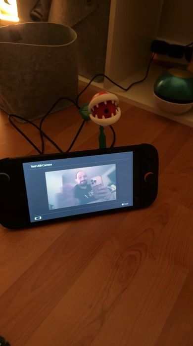 Camera Nintendo Switch 2 Piranha Plant