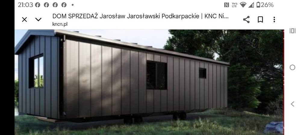 Domy mobilne całoroczne.