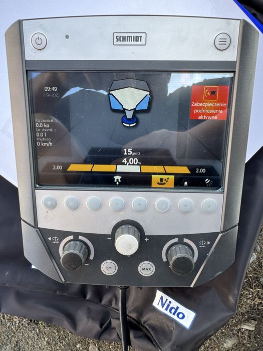 Solarka piaskarka Schmidt Syntos Stratos Taśma na unimog bez rdzy roto