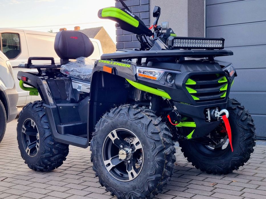Quad ASIX Challenger 300cc Homologacja T3b, Kat. B, 2 Os., Nowy