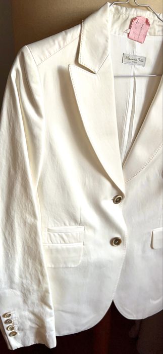 Casaci branco Massimo Dutti