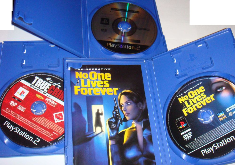 No One Lives Forever/True Crime/ Onimusha (ps2)