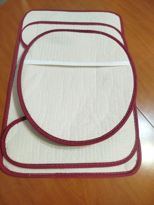 Conjunto de tapetes de casa de banho