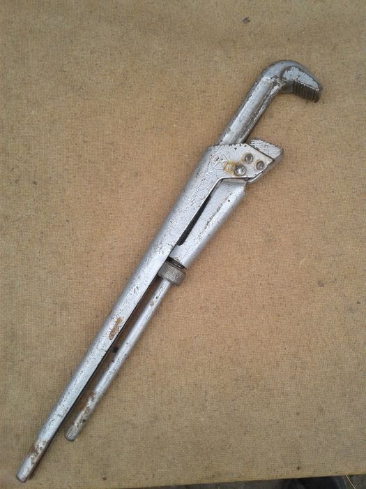 Ключ разводной # 2 СССР трубный , газовый , розвідний ключ СРСР