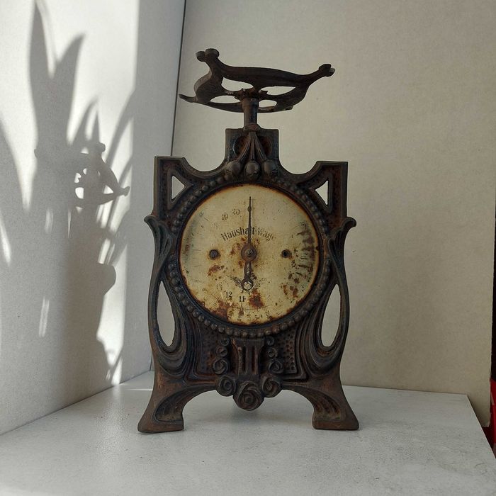 Stara waga kuchenna żeliwna Haushalt-Wage