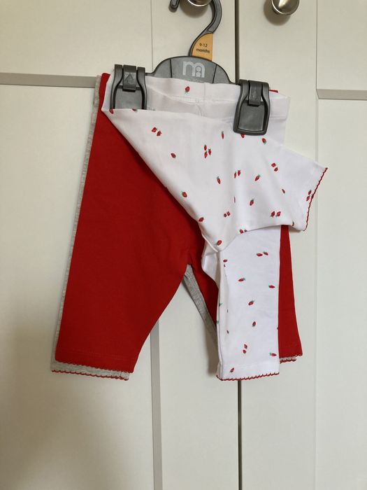 Nowe legginsy 3szt. Mothercare rozm. 9-12mies. (do 80cm)