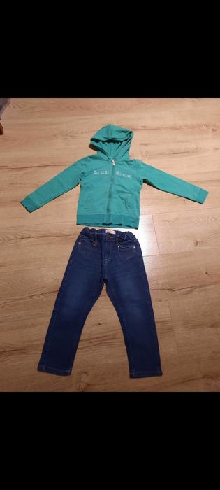 Bluzy,spodnie, bluzeczki dla dziewczynki 13 sztuk