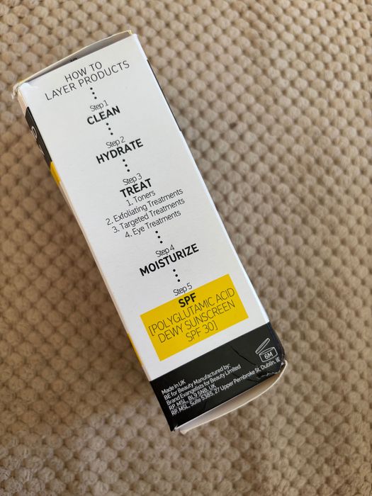The Inkey List Polyglutamic Acid Sunscreen SPF30