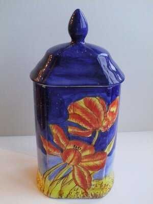 Керамическая сахарница,ёмкость для чая,специй,сыпучих