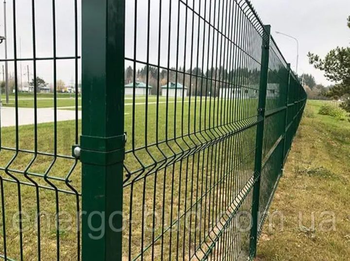 Забор установка забору