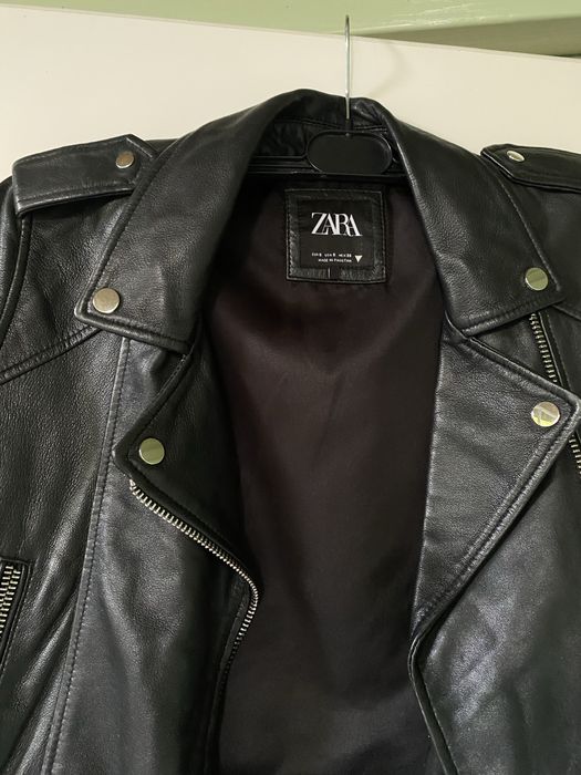 Шкіряна куртка Zara