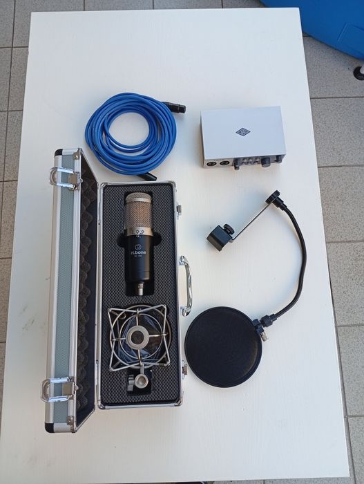 KIT gravação Home-Studio Profissional Novo