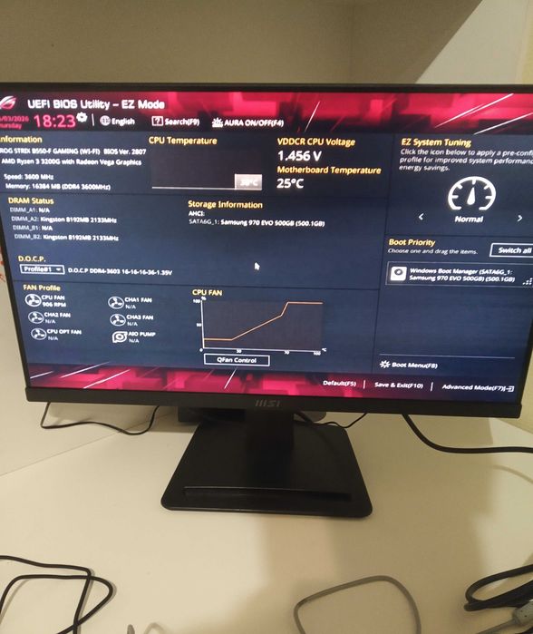 Процесор Ryzen 3 3200g am4 + кулер