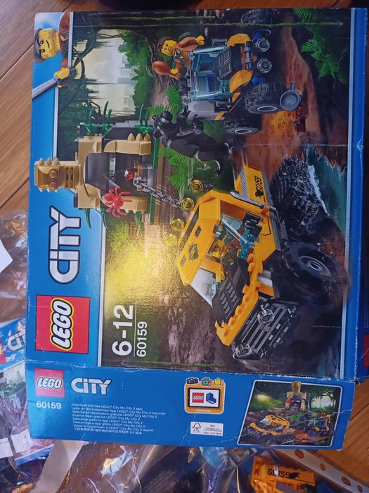 LEGO 60159 CITY Misja półgąsienicowej terenówki