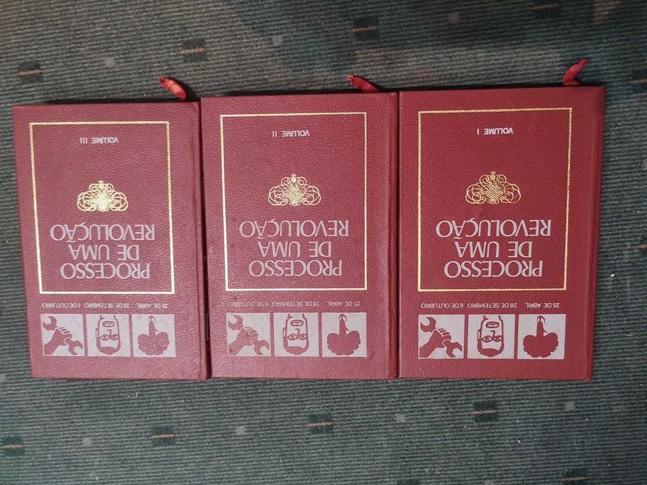 Processo de uma revolução L. Pereira Gil - 3 volumes