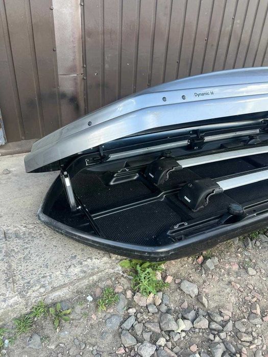Автобокс на дах Thule Dynamic M бокс багажник рейлінги Тхуле Бокс Динамік М Бокс на дах автобагажник