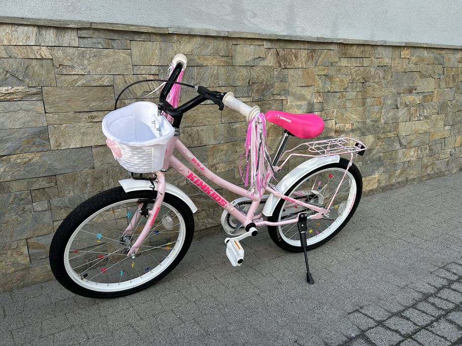 Rower Kimkids 20” rożowy