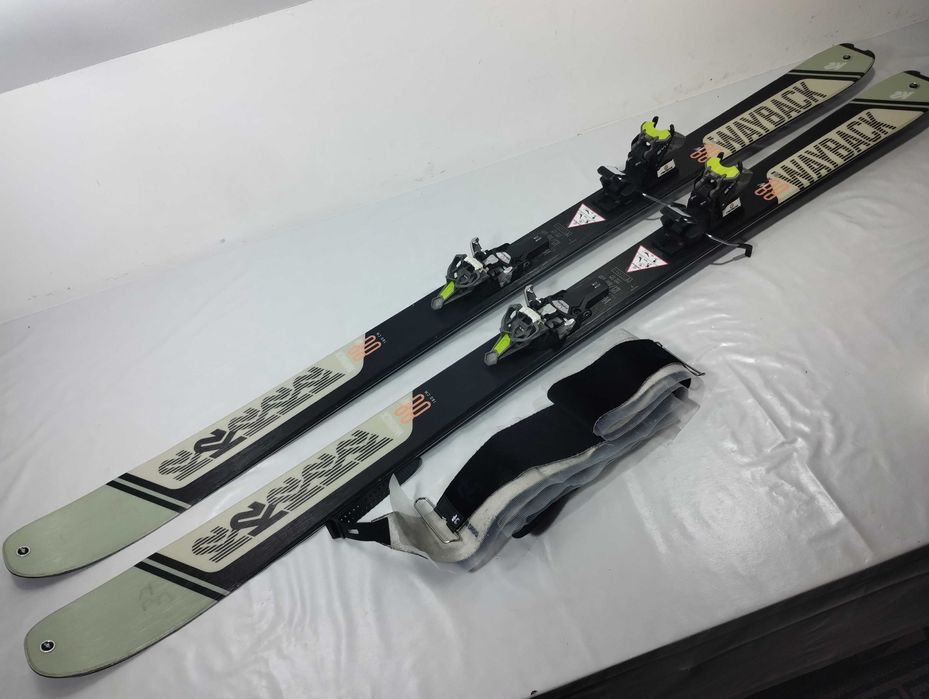 narty skiturowe K2 Wayback  88 W 160 + wiązania pinowe+ foki bdb
