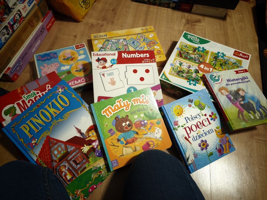 Gry puzzle książki
