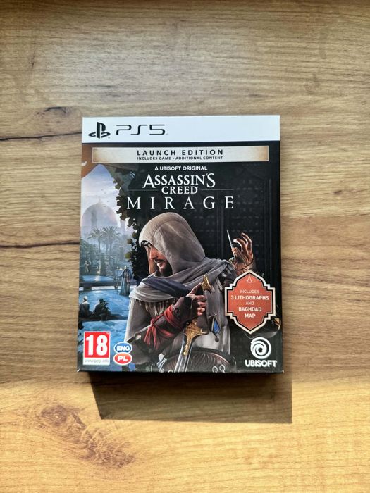 Assasin creed mirage launch edition ps5