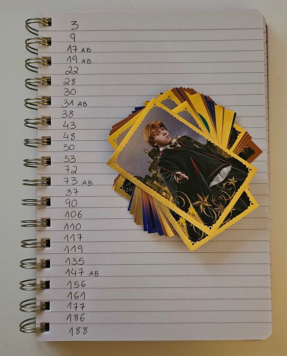 Harry Potter cromos panini