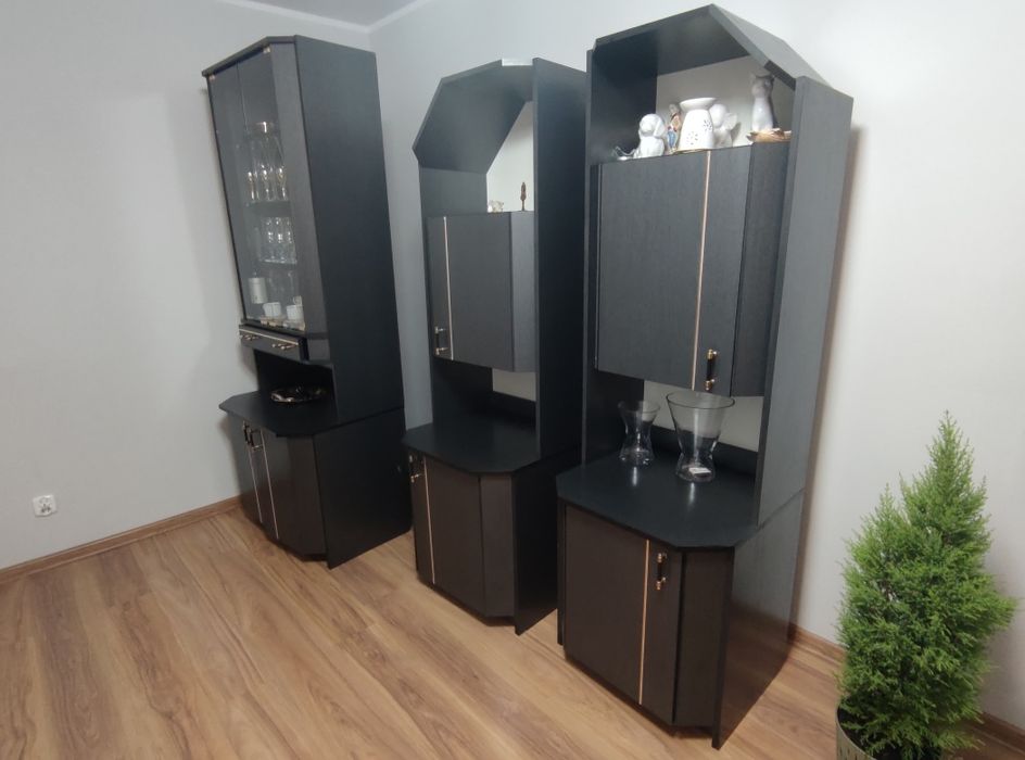 Zestaw mebli segment kolor : Szare, antracyt, grafit