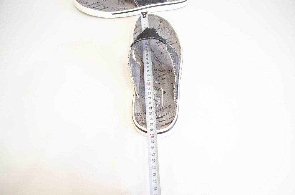 Camel Active Мужские Кожаные Шлепанцы Босоножки Оригинал! р 44-45 29см