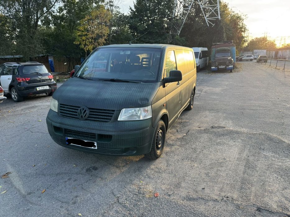 VW T5 2004рік 2.5 турбо дизель механіка повний привід для військових (ЗСУ, ТРО, НГУ)