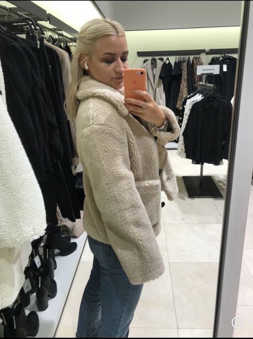 Kurtka zimowa futerko Zara