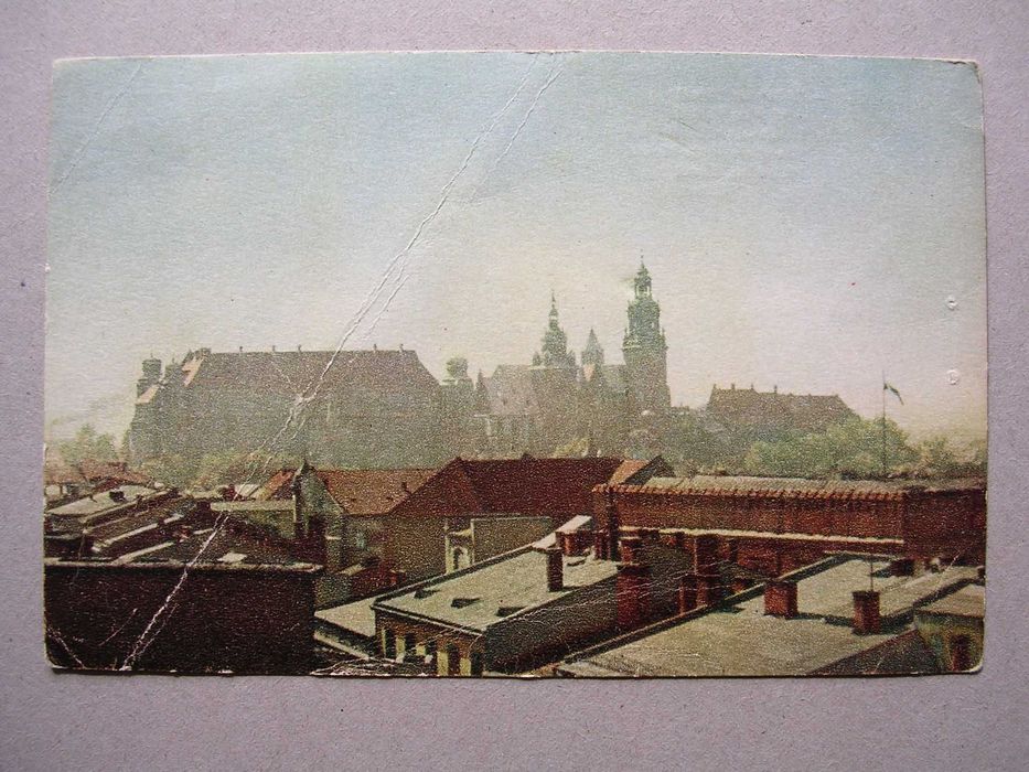 Stara pocztówka Kraków