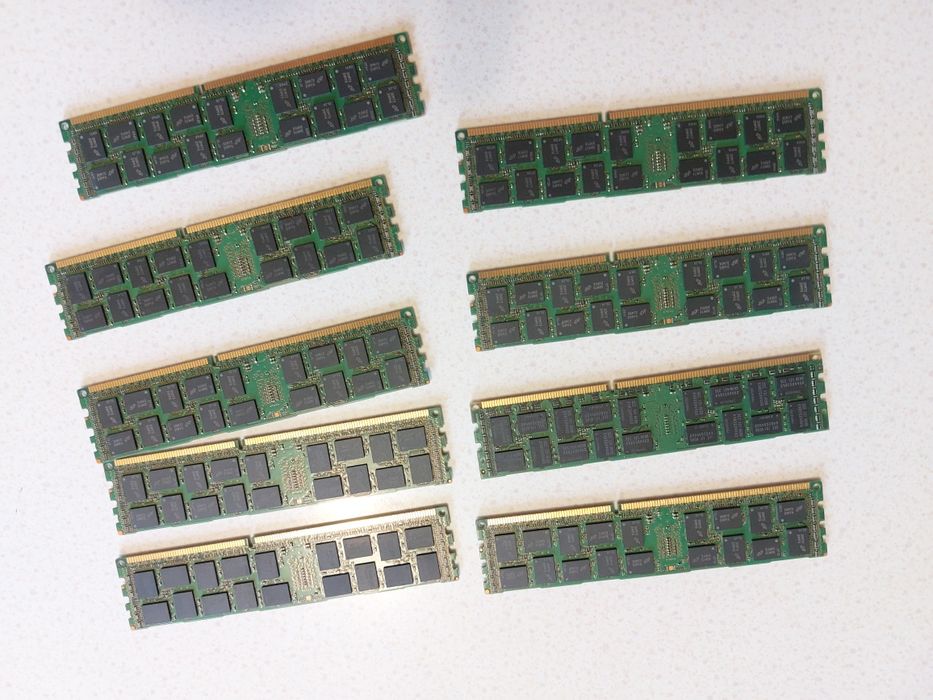 Б/у серверная оперативная память ddr3 8gb 2rx4 pc3 10600