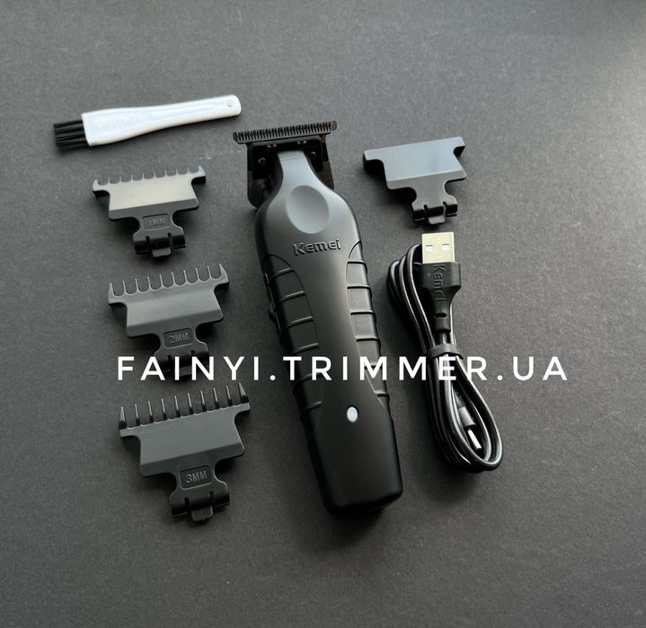 ‼️БАРБЕР‼️Kemei-2299 тример для стрижки бороди голови вусів окантовки