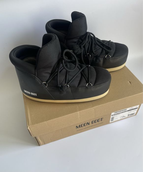 Śniegowce czarne damskie Moon Boot Rozmiar 41/42