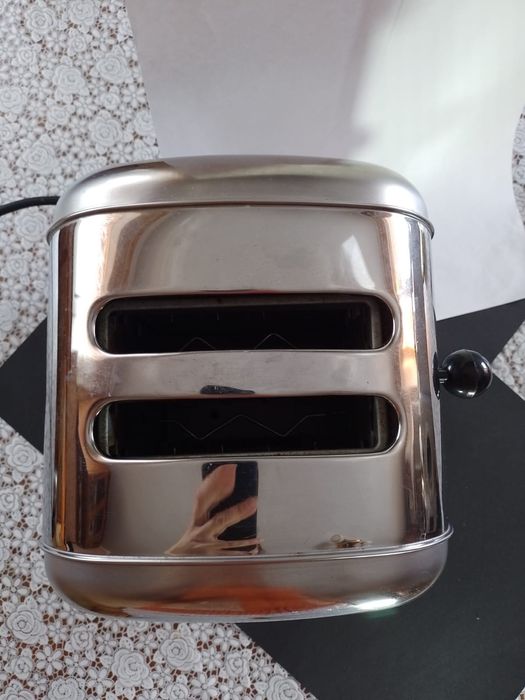 Тостер, хромований, вінтажний, ретро.