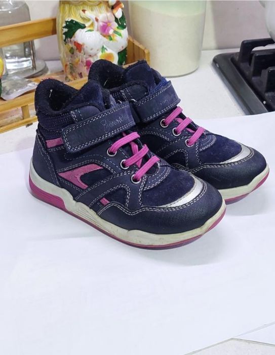 Кожа Качественные Ботинки 27-28  по стельке 18 см