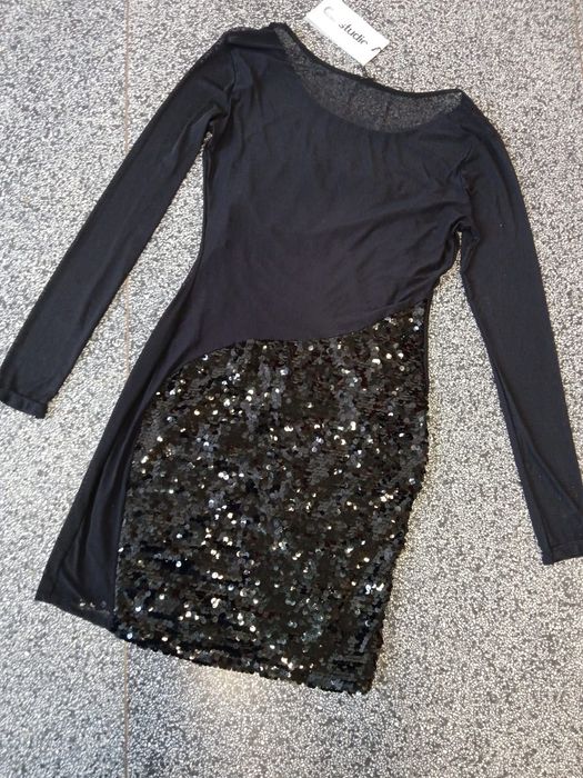 Vestido de festa lantejoulas