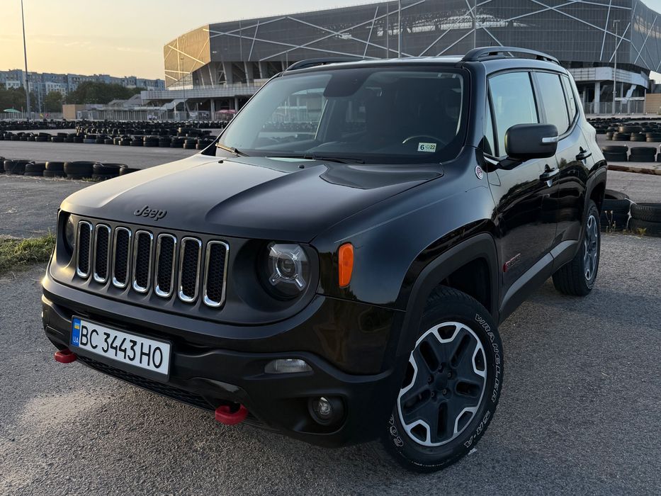 Jeep Renegade Trailhawk 2015, 2.4 (ціла безпека, лінзи, колонки JBL)