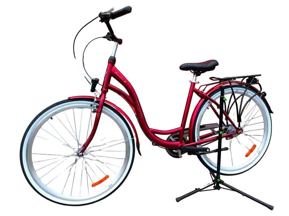 PIĘKNY STORM BARCELONE Roz 19" Shimano NEXUS 3 Oświetlenie, Bagażnik!!