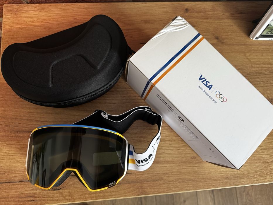 Oficjalne google narciarskie VISA OLYMPIC 2026