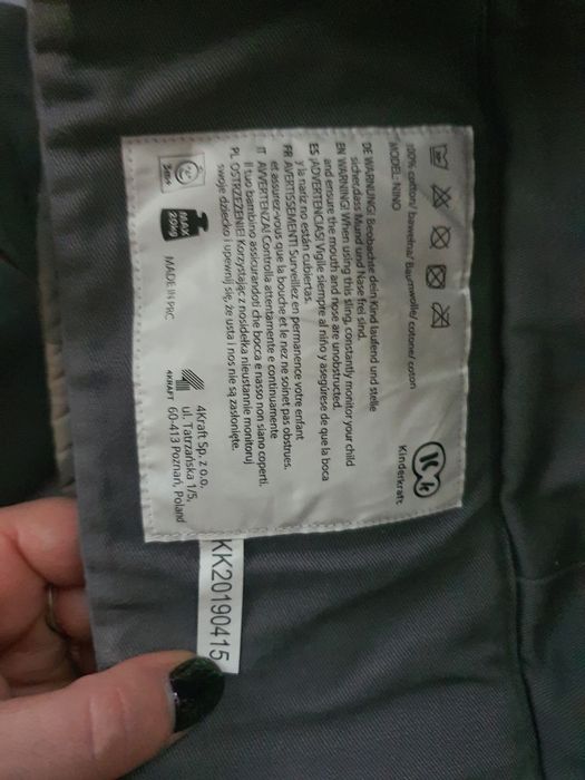 Nosidełko Kinderkraft Nino