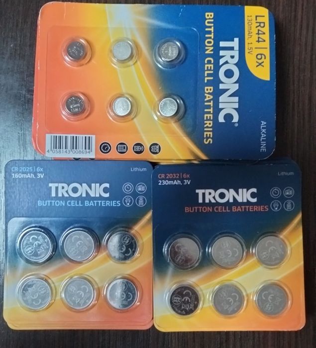 Батарейки Лот 15 блістерів(по 6 шт)