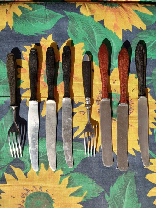 Sztućce Gerlach bakelit 8 szt