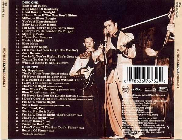 ELVIS PRESLEY- Sunrise CD duplo como novo